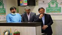ارتباط زنده ویدئویی دکتر روحانی رئیس جمهور با استاندار و رئیس دانشگاه علوم پزشکی استان سمنان